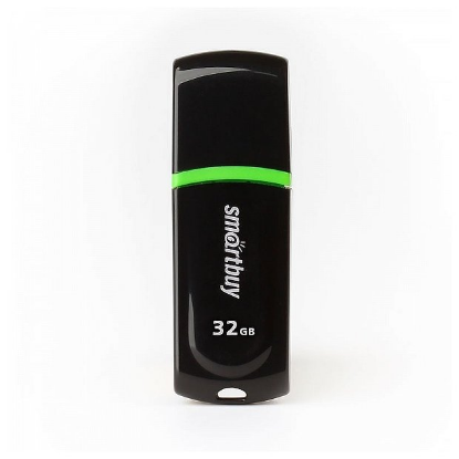 Изображение USB flash SmartBuy Paean,(USB 2.0/32 Гб)-черный ()