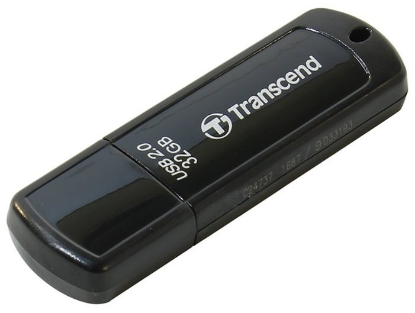 Изображение USB flash Transcend JetFlash 350,(USB 2.0/32 Гб)-черный (TS32GJF350)