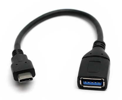 Изображение Кабель соединительный 5BITES TC304-02OTG USB 3.0 A USB 3.0 C черный 0,2 м