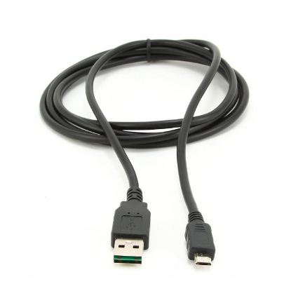 Изображение Кабель соединительный Gembird CC-mUSB2D-1M USB 2.0 A Micro USB 2.0 B черный 1 м