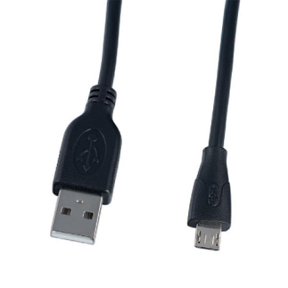 Изображение Кабель соединительный Perfeo U4004 USB 2.0 A Micro USB 2.0 B черный 0,5 м