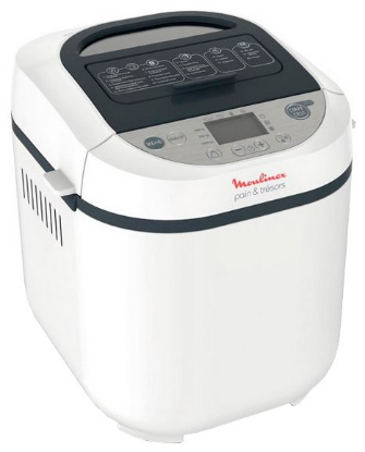 Изображение Хлебопечь Moulinex OW250132 (черный, белый)