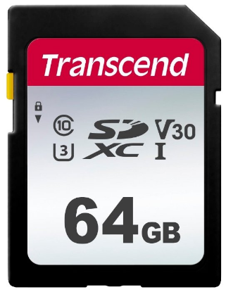 Изображение Карта памяти Transcend SDXC Class 10 64 Гб  TS64GSDC300S