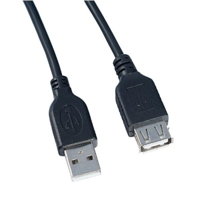 Изображение Кабель удлинительный Perfeo U4504 USB 2.0 A USB 2.0 A черный 3 м