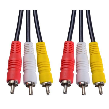 Изображение Кабель соединительный Perfeo R3103 RCA x3-RCA x3 (черный) (1,5 м)