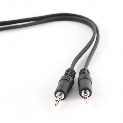 Изображение Кабель соединительный Cablexpert CCA-404-2M 3.5 mm jack-3.5 mm jack (черный) (2 м)