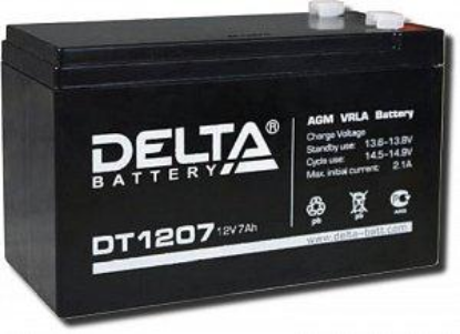 Изображение Аккумулятор для ИБП DELTA DT 1207