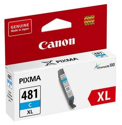 Изображение Картридж Canon CLI-481C XL