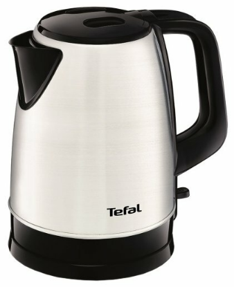 Изображение Электрический чайник Tefal KI150D30 Good Value (2200 Вт/1,7 л /металл/черный, серебристый)