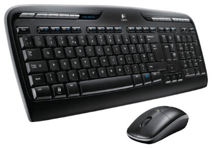 Изображение Комплект клавиатура и мышь Logitech Wireless Combo MK330 Black USB