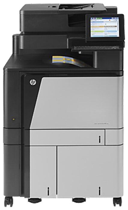 Изображение МФУ HP Color LaserJet Enterprise flow MFP M880z+ серый/черный (настольный большой офис)