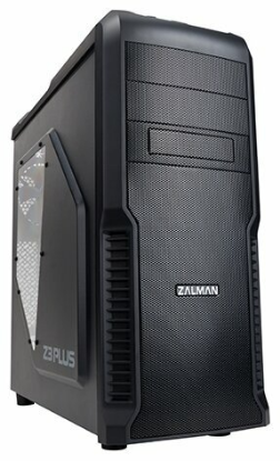 Изображение Корпус Zalman Z3 Plus (mATX, ATX, черный, без БП)/()