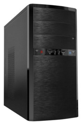 Изображение Корпус Powerman ES722 (mATX, черный, без БП)/()