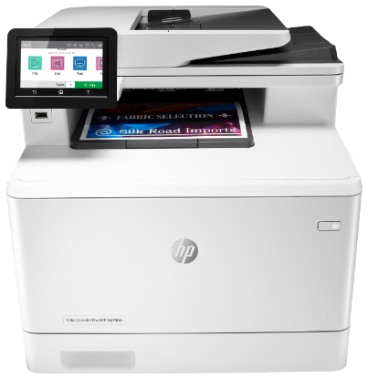 Изображение МФУ HP Color LaserJet Pro MFP M479fdn (настольный средний офис)