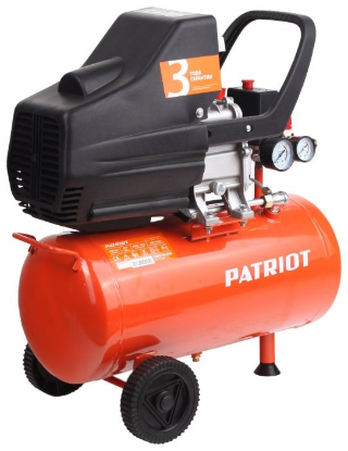 Изображение Компрессор Patriot Euro 24-240 (1.5 кВт, 240 л/мин, 24 л )