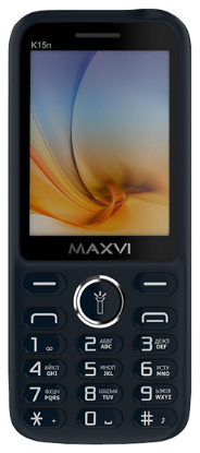 Изображение Мобильный телефон MAXVI K15n,синий