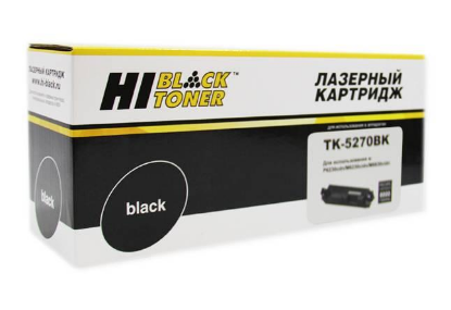 Изображение Картридж Hi-Black HB-TK-5270BK