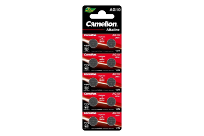 Изображение Батарейка Camelion AG10-BP10 (LR54 (LR1130,V10GA,AG10,G10) 1,5 В  щелочная (алкалиновая))