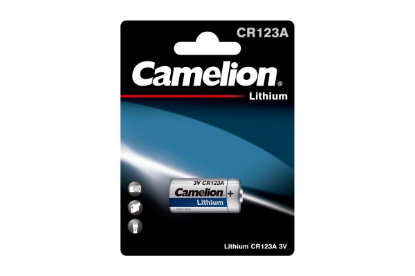 Изображение Батарейка Camelion CR123A-BP1 ( 3 В 1300 мА*час Lithium)