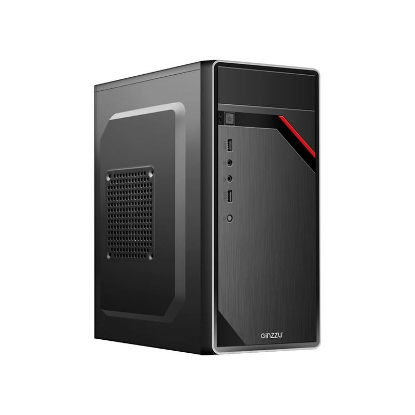 Изображение Корпус Ginzzu D180 (mATX, черный, без БП)/()