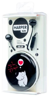 Изображение Наушники Harper Kids HK-39 черный