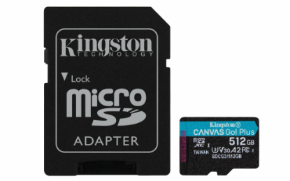 Изображение Карта памяти Kingston MicroSDXC Class 10 512 Гб адаптер на SD SDCG3/512GB