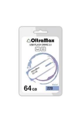 Изображение USB flash OltraMax 220,(USB 2.0/64 Гб)-фиолетовый ()