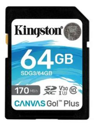 Изображение Карта памяти Kingston SDXC Class 10 64 Гб  SDG3/64GB