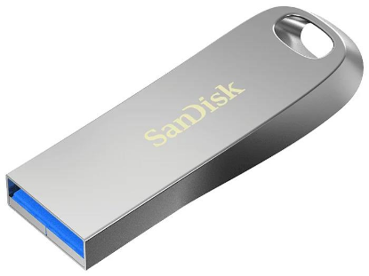 Изображение USB flash SanDisk Ultra Luxe,(USB 3.1/32 Гб)-серебристый (SDCZ74-032G-G46)