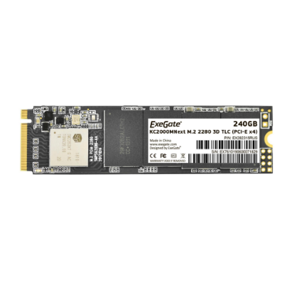 Изображение SSD диск ExeGate KC2000MNext 240 Гб 2280 (EX282315RUS)