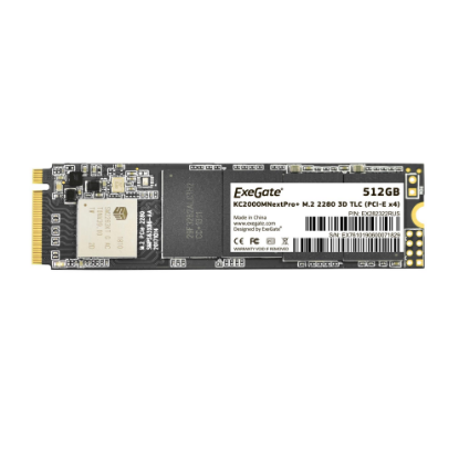 Изображение SSD диск ExeGate KC2000MNextPro+ 512 Гб 2280 (EX282322RUS)