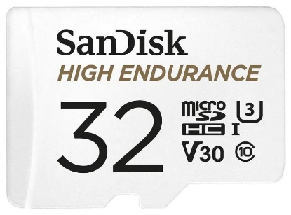 Изображение Карта памяти SanDisk MicroSDHC High Endurance Class 10 32 Гб адаптер на SD SDSQQNR-032G-GN6IA