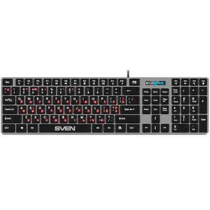 Изображение Клавиатура Sven KB-E 5000 (USB), (серый)