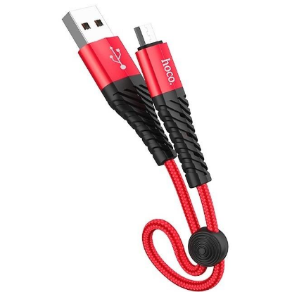 Изображение Кабель соединительный Hoco HC-10550 X38 USB 2.0 A Micro USB 2.0 B красный 1 м