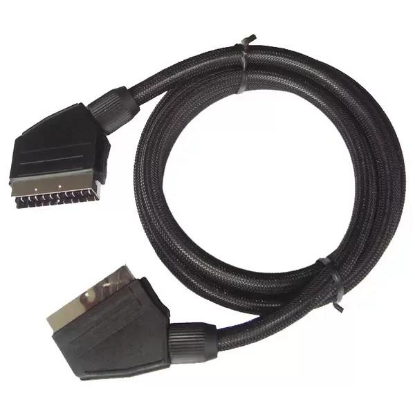 Изображение Кабель Supra SSD-3N SCART 21 pin-SCART 21 pin (черный) (3 м)