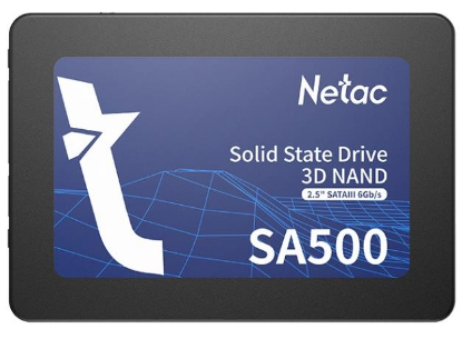 Изображение SSD диск NETAC SA500 256 Гб 2.5" (NT01SA500-256-S3X)