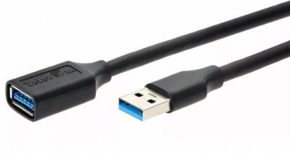 Изображение Кабель удлинительный Telecom TUS708-3M USB 3.0 A USB 3.0 A черный 3 м