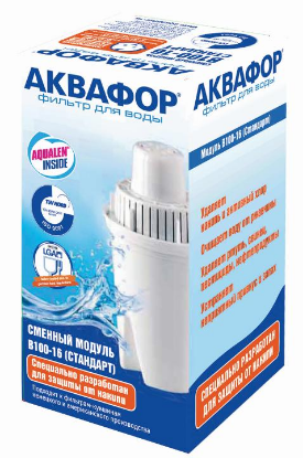 Изображение АКВАФОР В100-16 (В16) (универсальный картридж для ж/в)