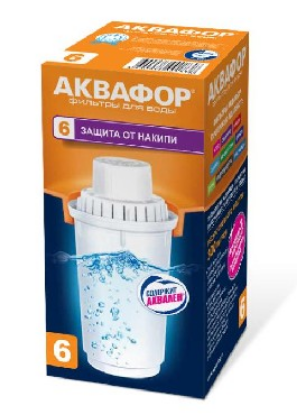 Изображение АКВАФОР В100-6 (В6) (универсальный картридж)