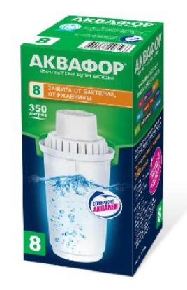 Изображение АКВАФОР В100-8 (В8) (универсальный картридж)