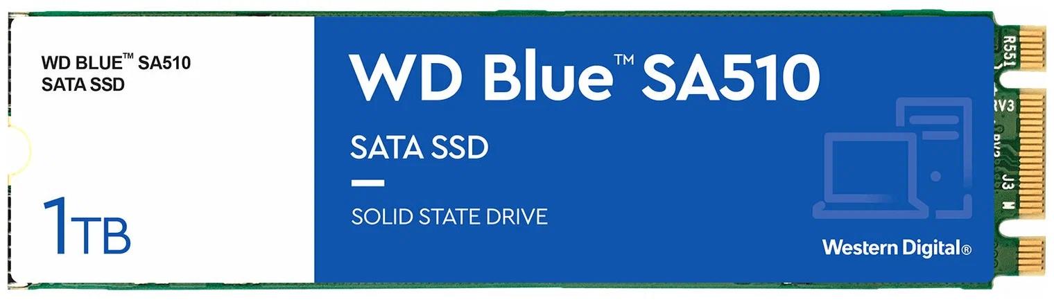 Изображение SSD диск Western Digital Blue SA510 1000 Гб 2280 (WDS100T3B0B)