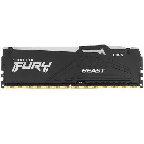 Изображение Оперативная память 1x32 GB DDR5 Kingston FURY Beast KF552C36BBEA-32 (41600 Мб/с, 5200 МГц, CL36)