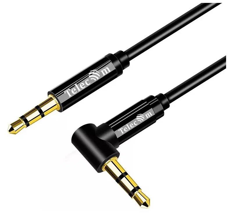 Изображение Кабель соединительный Telecom PRO TAV7175MA-1.5M 3.5 mm jack-3.5 mm jack (черный) (1,5 м)