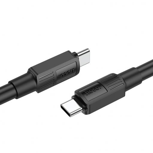 Изображение Кабель соединительный Hoco X84 Solid USB-C USB Type-C черный 1 м