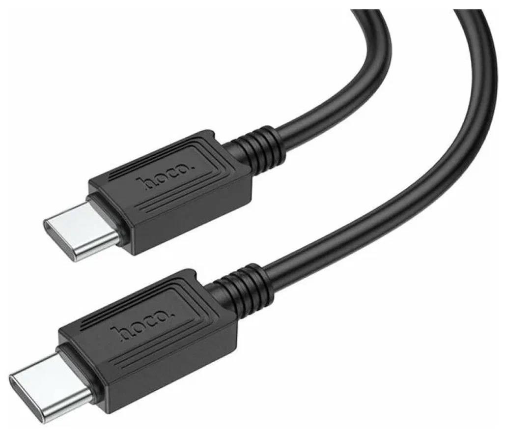 Изображение Кабель соединительный Hoco X73 USB-C USB Type-C черный 1 м