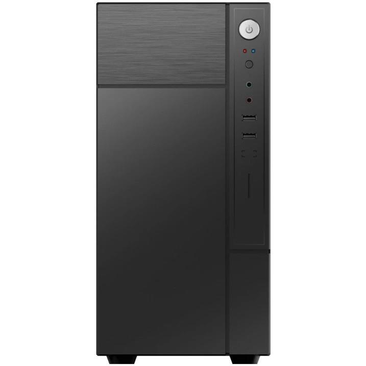 Изображение Корпус Foxline  (mATX, Mini-ITX, черный, 450 Вт)/(FZ-017-SX450R-U32)