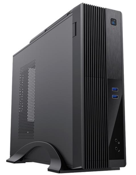 Изображение Корпус Powerman ST616 (mATX, Mini-ITX, черный, 450 Вт)/(6188898)