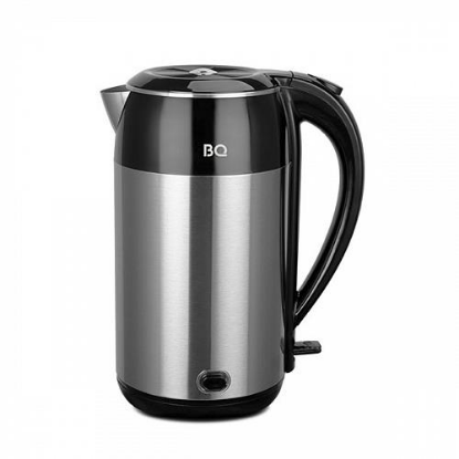 Изображение Электрический чайник BQ KT2030SW (2200 Вт/2,2 л /сталь, пластик/сталь, черный)