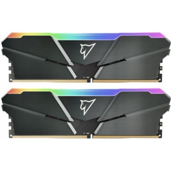 Изображение Оперативная память 2х8 GB DDR4 NETAC Shadow RGB (25600 МБ/с, 3200 МГц, CL16)