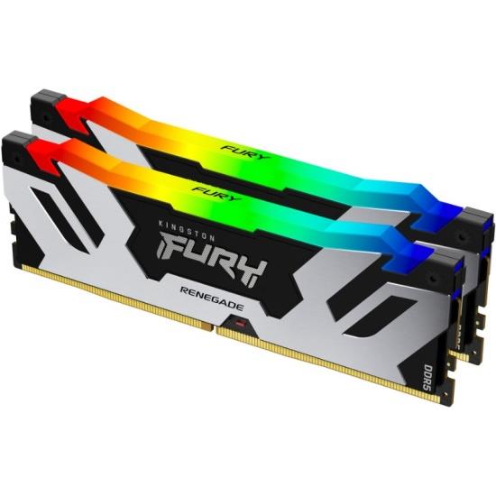 Изображение Оперативная память 2x16 GB DDR5 Kingston Fury Renegade RGB (51200 Мб/с, 6400 МГц, CL32)